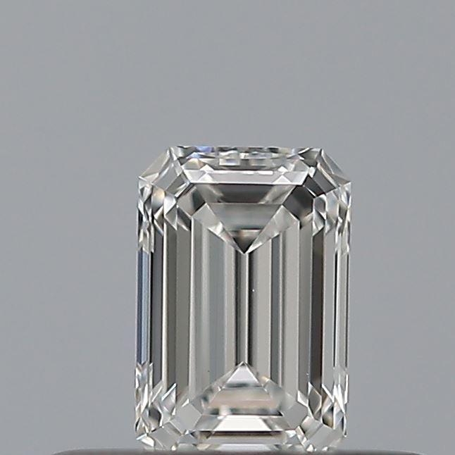 0.24 carat Emerald diamond F VVS1