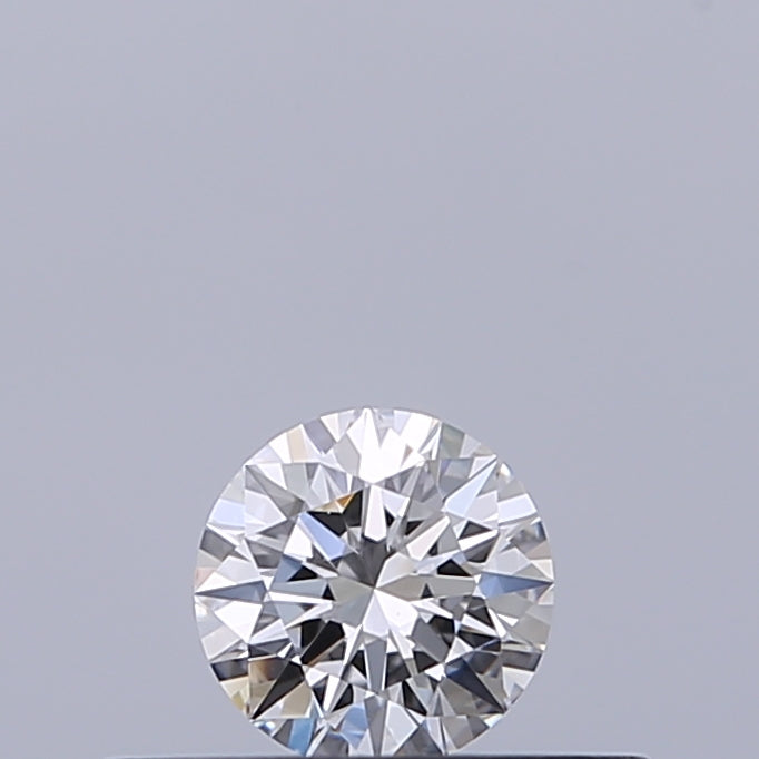 0.21 carat Round diamond D IF Excellent