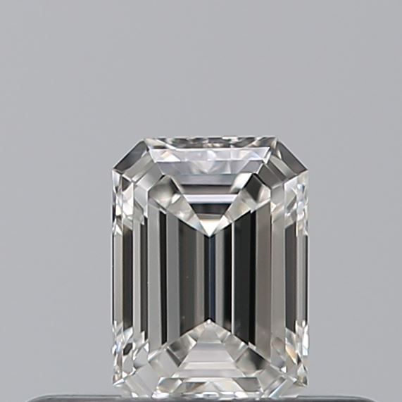 0.24 carat Emerald diamond F VVS1