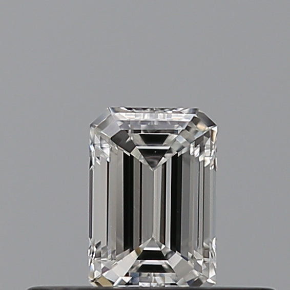 0.24 carat Emerald diamond F VVS2