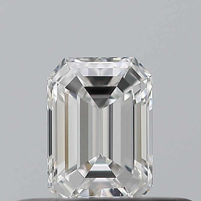 0.26 carat Emerald diamond F VS2