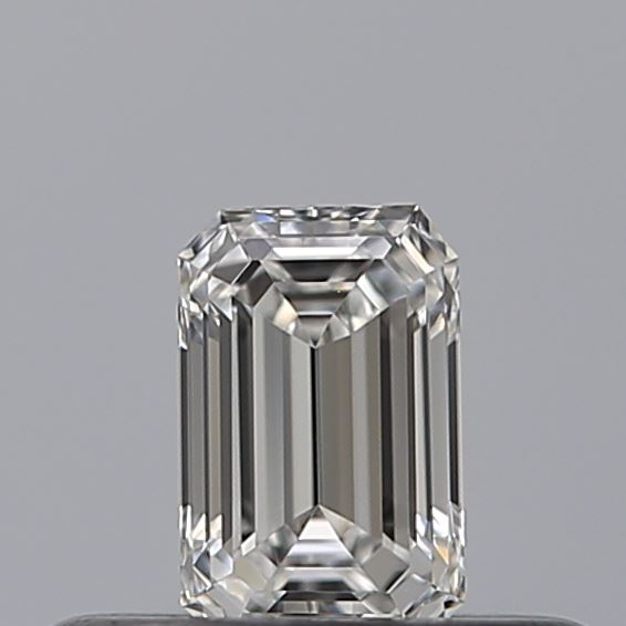 0.25 carat Emerald diamond E VVS1