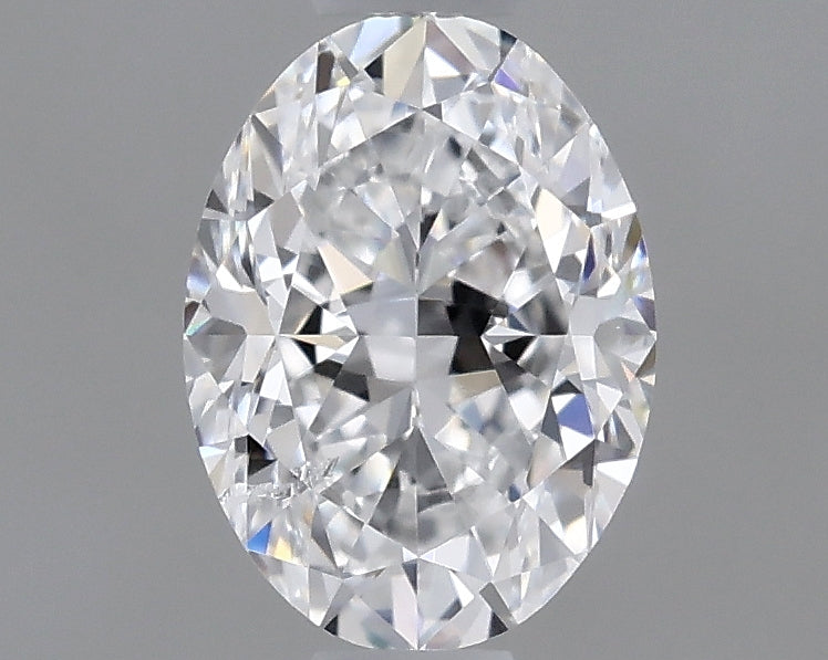 0.50 carat Oval diamond D SI2