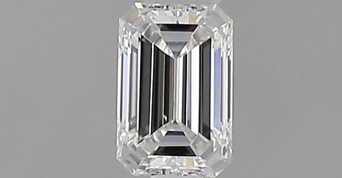 0.23 carat Emerald diamond F  VVS2