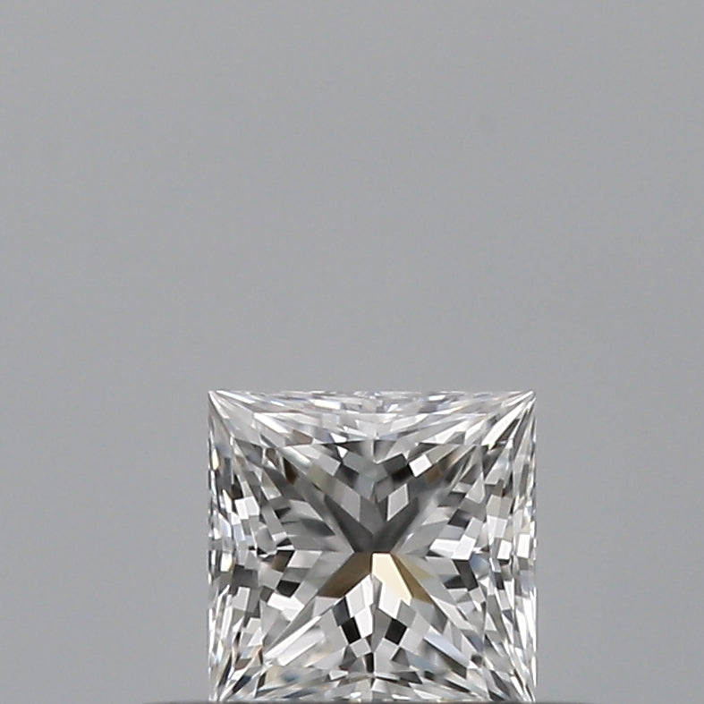 0.27 carat Princess diamond D VVS2