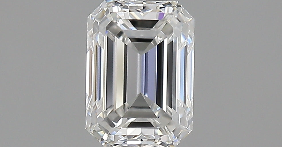 1.00 carat Emerald diamond F VVS1