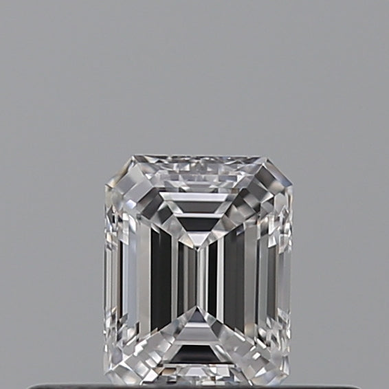 0.27 carat Emerald diamond D VVS2