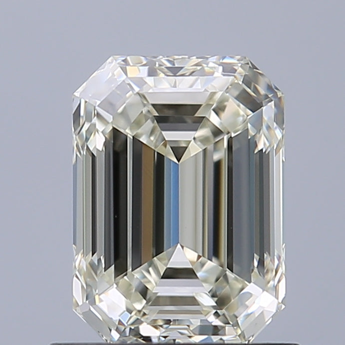 1.00 carat Emerald diamond J VVS2 VeryGood