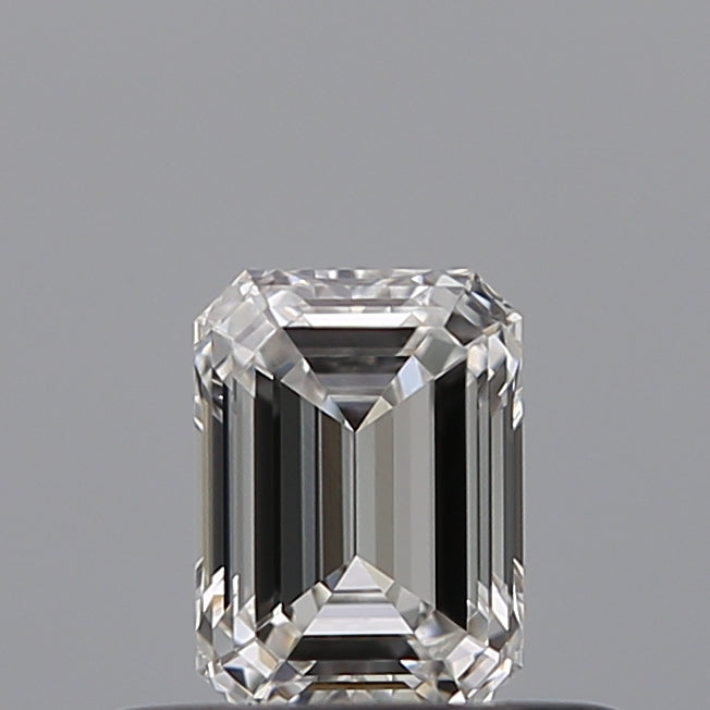 0.37 carat Emerald diamond F VVS2