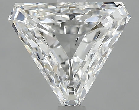 1.61 carat Triangle diamond F SI1