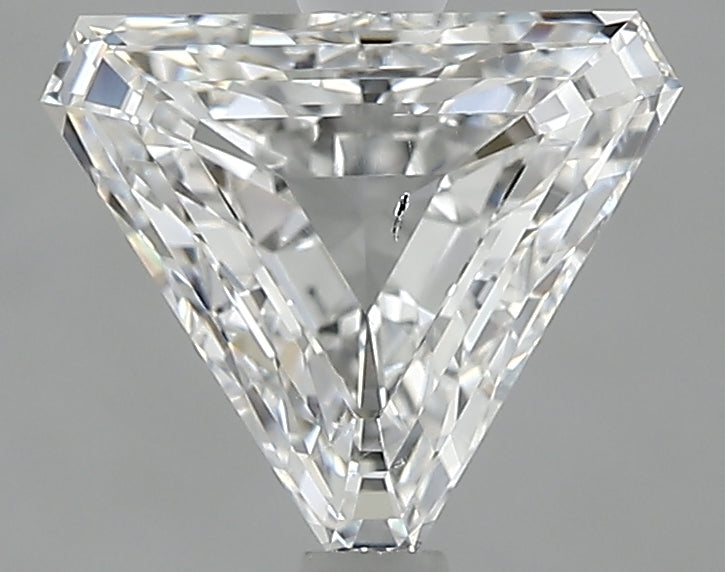 1.61 carat Triangle diamond F SI1
