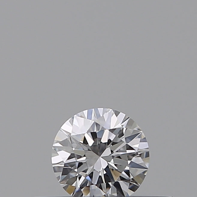 0.19 carat Round diamond D VVS1 Excellent