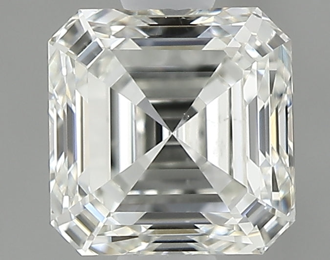 0.80 carat Asscher diamond J SI1
