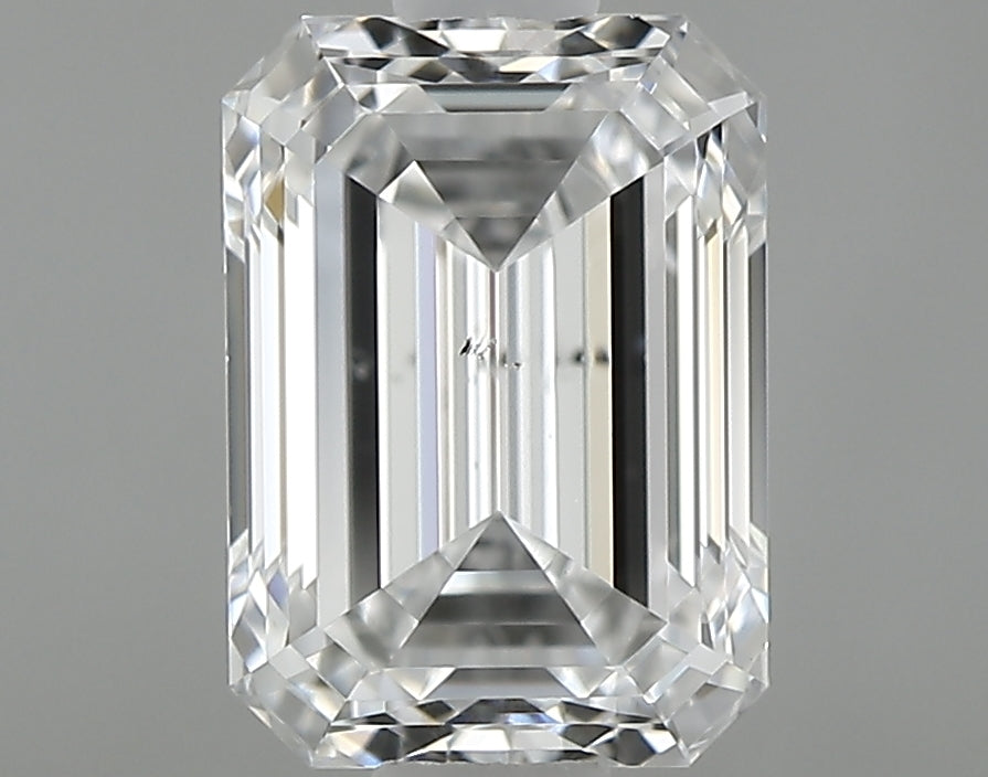 0.90 carat Emerald diamond E SI2