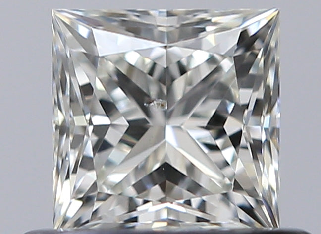 0.51 carat Princess diamond J SI2