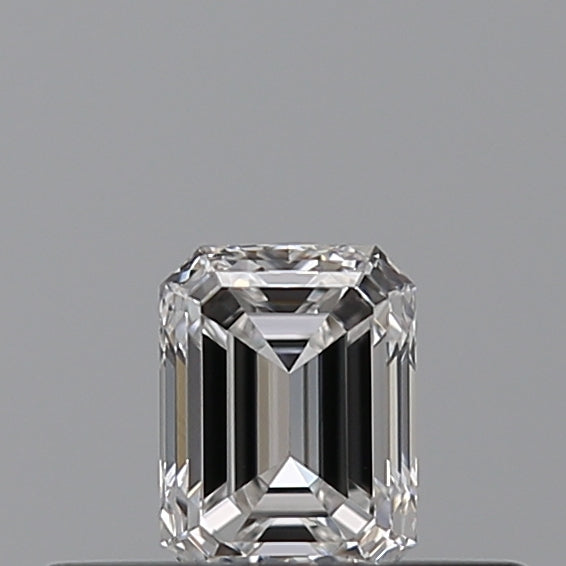 0.25 carat Emerald diamond E VVS1