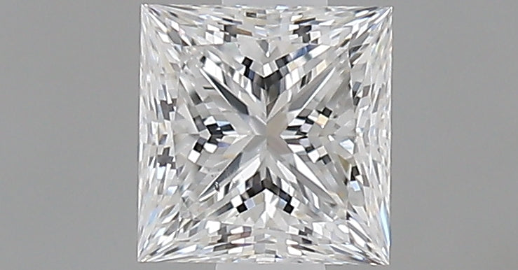 0.62 carat Princess diamond E SI1