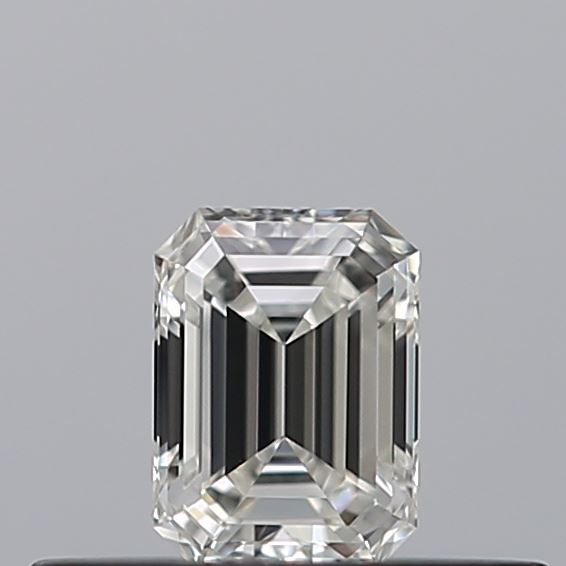 0.24 carat Emerald diamond F VVS2