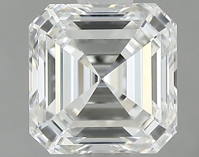 0.81 carat Asscher diamond H IF