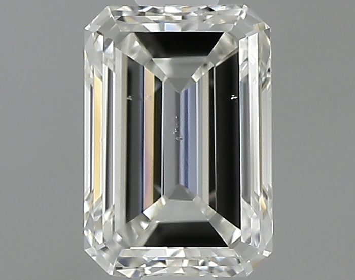 0.70 carat Emerald diamond I SI1