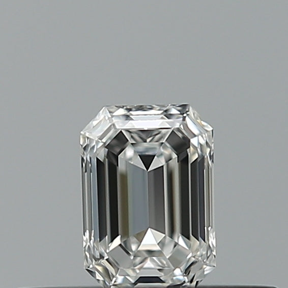 0.23 carat Emerald diamond F VVS2