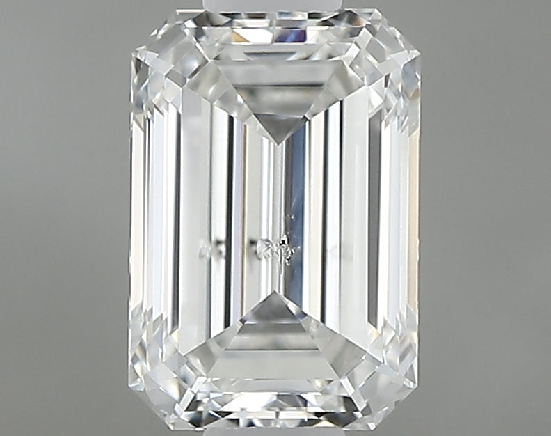 0.60 carat Emerald diamond F I1