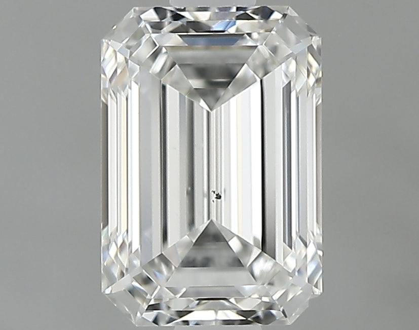 1.00 carat Emerald diamond F VS2