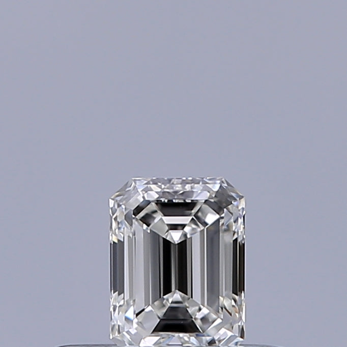 0.25 carat Emerald diamond F VVS2