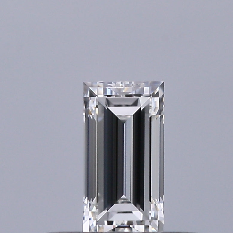0.27 carat Baguette diamond E VVS2