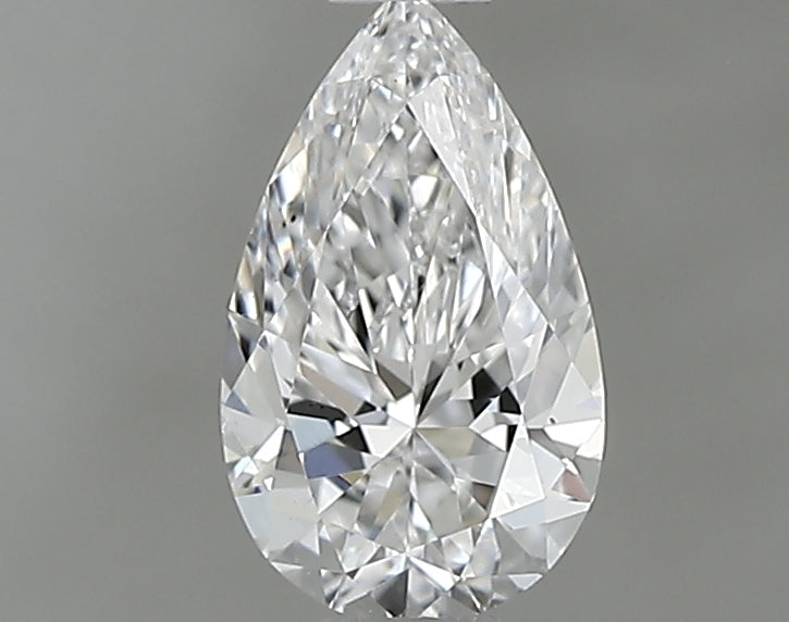 0.53 carat Pear diamond D VS2