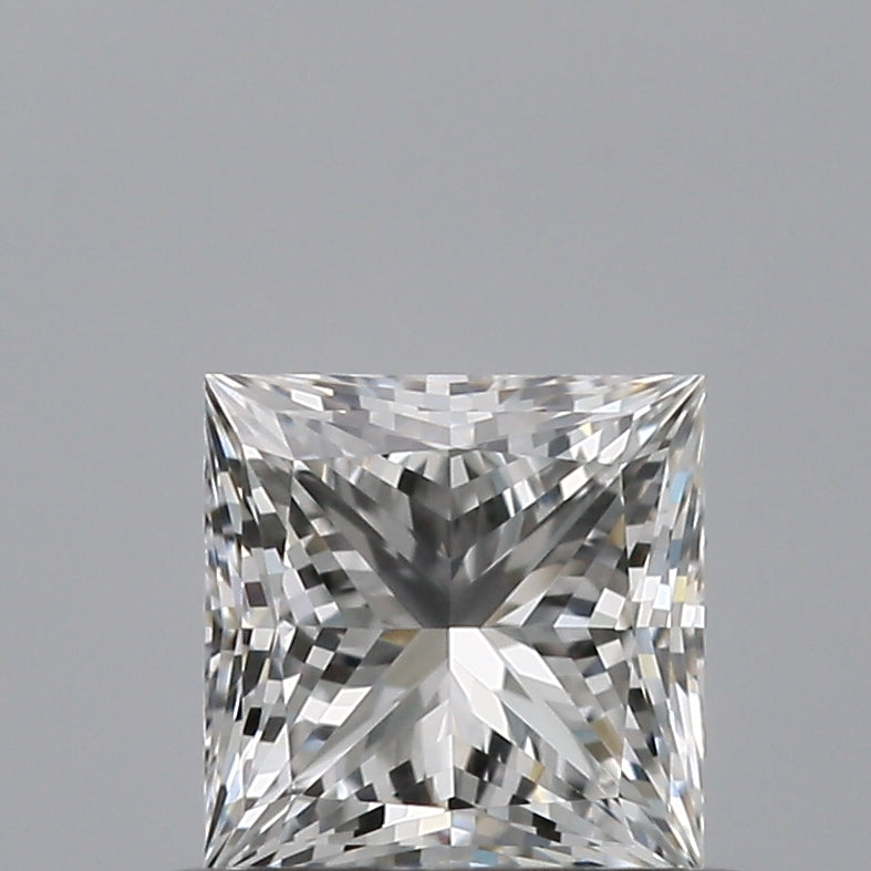 0.57 carat Princess diamond E VVS2