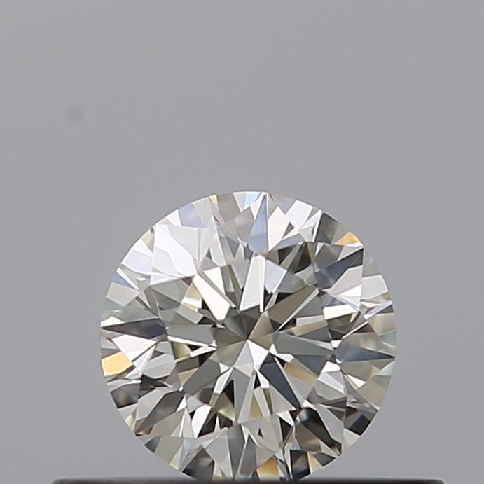 0.33 carat Round diamond J IF Excellent