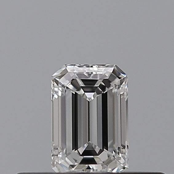 0.25 carat Emerald diamond E VVS1