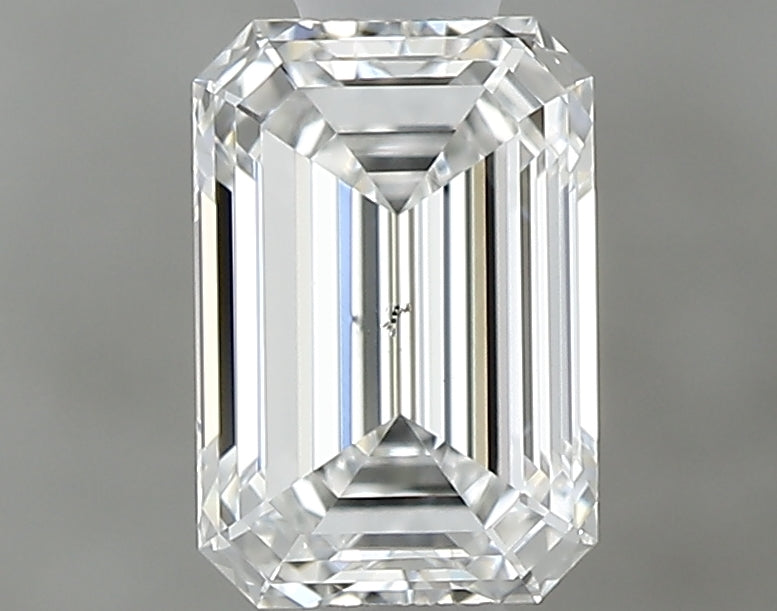 0.61 carat Emerald diamond E SI1