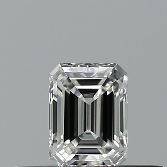 0.23 carat Emerald diamond E VVS2