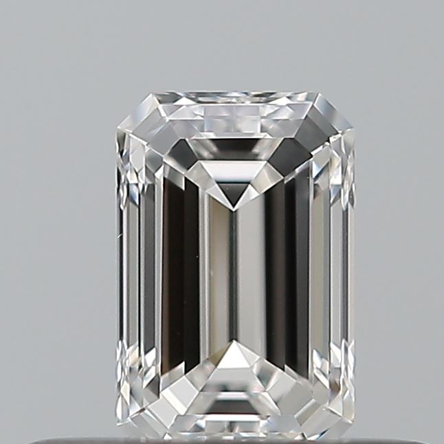 0.27 carat Emerald diamond F VS2