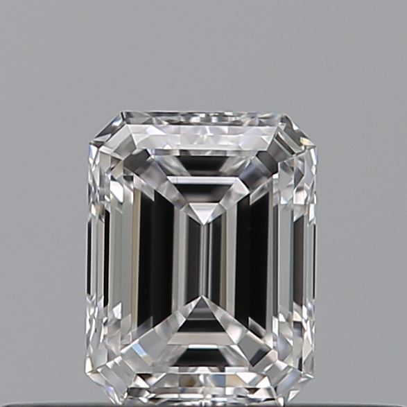 0.31 carat Emerald diamond D VVS2