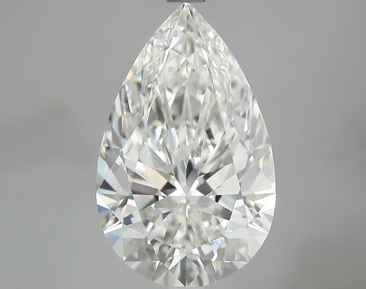 5.07 carat Pear diamond H VVS1