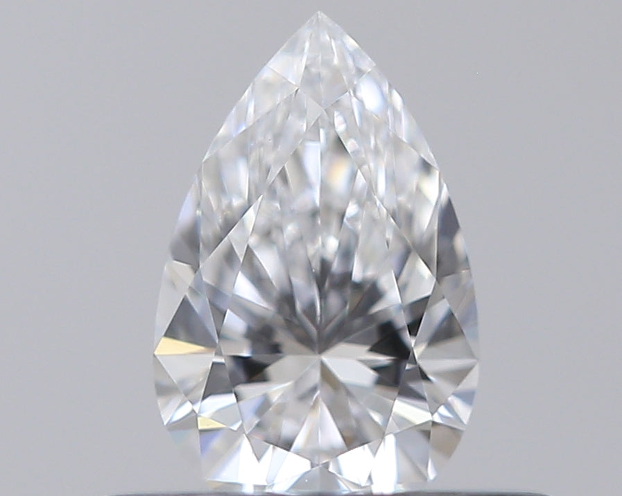 0.31 carat Pear diamond D VVS2