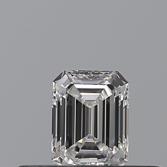 0.23 carat Emerald diamond E VVS2