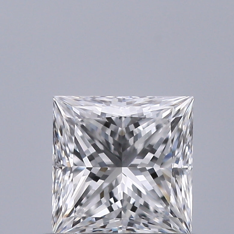 0.57 carat Princess diamond D VVS2