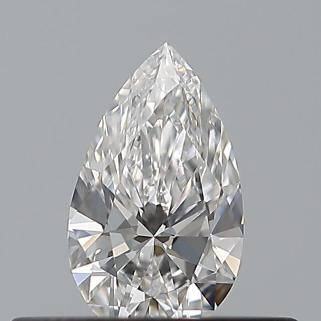 0.23 carat Pear diamond E VVS2