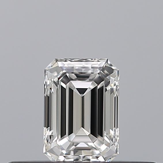 0.24 carat Emerald diamond D VVS2