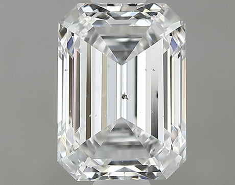 0.81 carat Emerald diamond D SI2