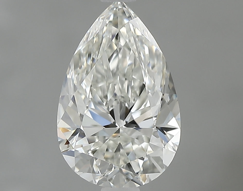 1.00 carat Pear diamond I VVS2