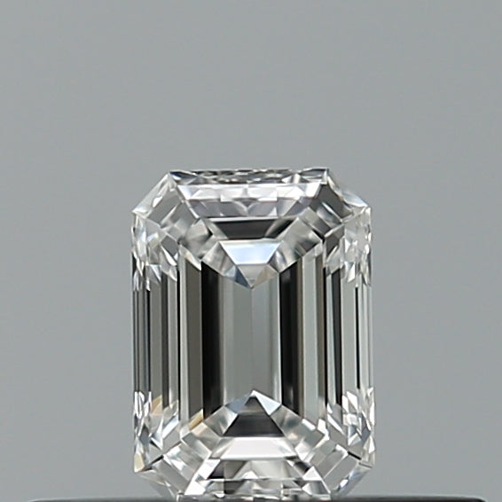 0.26 carat Emerald diamond E VVS1