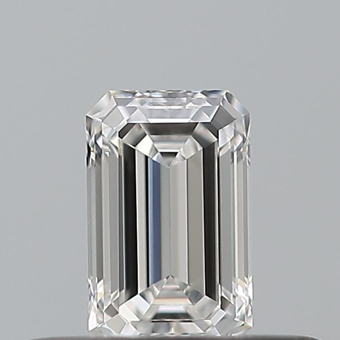 0.23 carat Emerald diamond F  VVS2