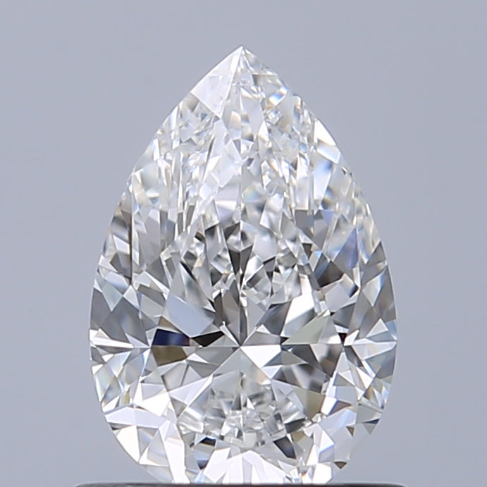 0.70 carat Pear diamond D VVS2