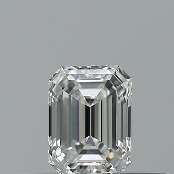 0.25 carat Emerald diamond D VVS1