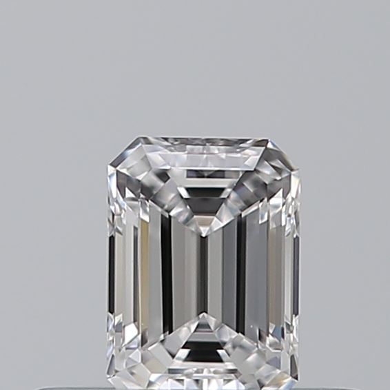 0.24 carat Emerald diamond D VVS2